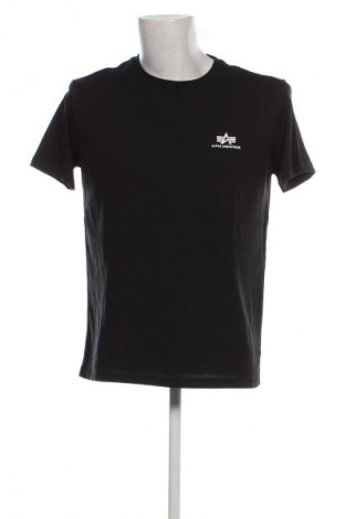 Tricou de bărbați Alpha Industries, Mărime L, Culoare Negru, Preț 184,21 Lei