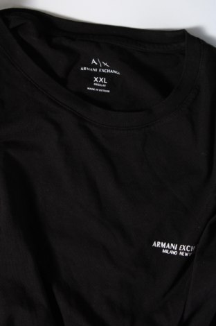 Herren T-Shirt Armani Exchange, Größe XXL, Farbe Schwarz, Preis 37,11 €