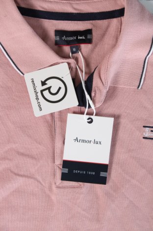 Herren T-Shirt Armor-Lux, Größe M, Farbe Rosa, Preis 28,49 €