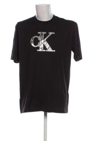 Męski T-shirt Calvin Klein Jeans, Rozmiar XL, Kolor Czarny, Cena 133,99 zł