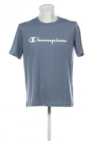 Ανδρικό t-shirt Champion, Μέγεθος L, Χρώμα Μπλέ, Τιμή 18,56 €