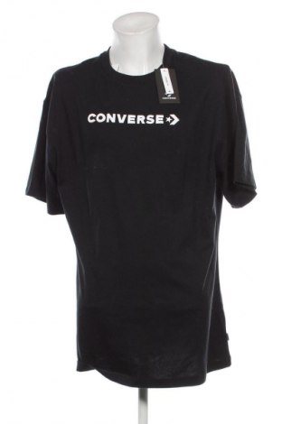 Herren T-Shirt Converse, Größe L, Farbe Schwarz, Preis € 13,49