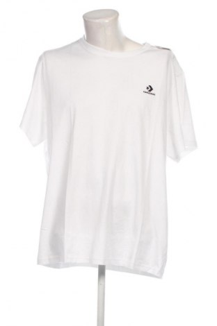 Ανδρικό t-shirt Converse, Μέγεθος XXL, Χρώμα Λευκό, Τιμή 15,99 €