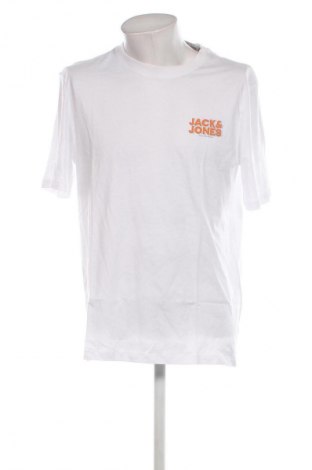 Męski T-shirt Core By Jack & Jones, Rozmiar XL, Kolor Biały, Cena 41,99 zł