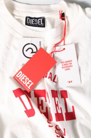 Męski T-shirt Diesel, Rozmiar S, Kolor Biały, Cena 306,99 zł