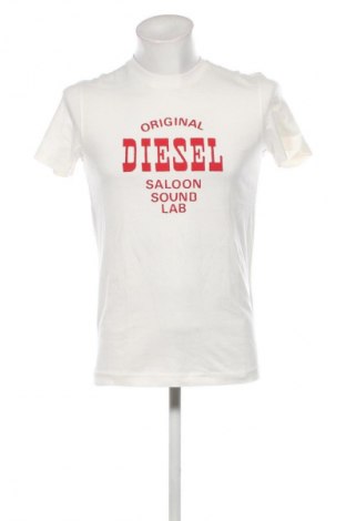 Męski T-shirt Diesel, Rozmiar S, Kolor Biały, Cena 306,99 zł