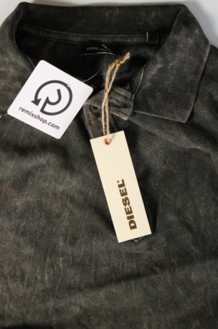 Męski T-shirt Diesel, Rozmiar S, Kolor Zielony, Cena 138,23 zł