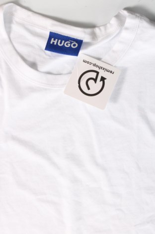 Herren T-Shirt Hugo Boss, Größe M, Farbe Weiß, Preis 58,76 €