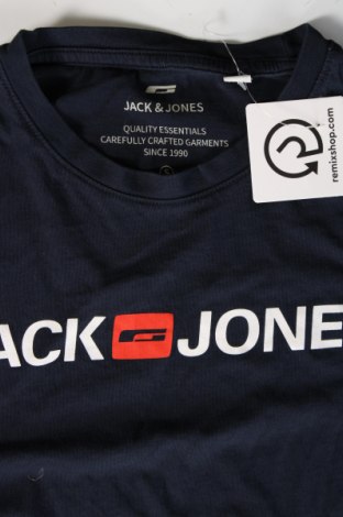 Tricou de bărbați Jack & Jones, Mărime S, Culoare Albastru, Preț 97,12 Lei