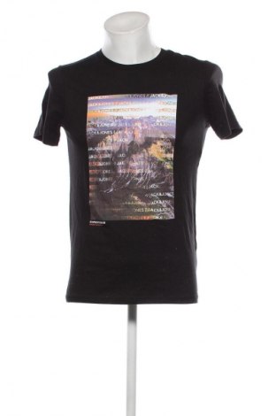 Męski T-shirt Jack & Jones, Rozmiar XS, Kolor Czarny, Cena 28,49 zł