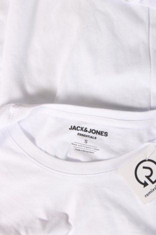 Tricou de bărbați Jack & Jones, Mărime S, Culoare Alb, Preț 138,29 Lei