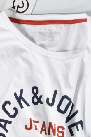 Ανδρικό t-shirt Jack & Jones, Μέγεθος M, Χρώμα Λευκό, Τιμή 14,99 €