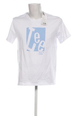 Ανδρικό t-shirt Lee, Μέγεθος XL, Χρώμα Λευκό, Τιμή 26,29 €