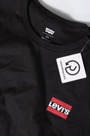 Мъжка тениска Levi's, Размер M, Цвят Черен, Цена 33,99 лв.