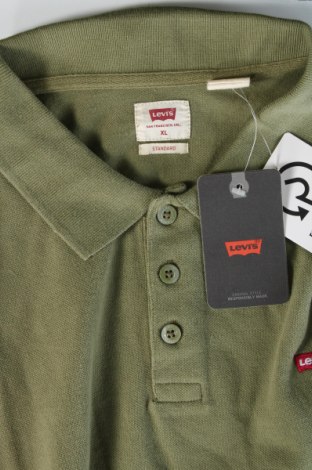 Мъжка тениска Levi's, Размер XL, Цвят Зелен, Цена 92,49 лв.