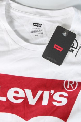 Мъжка тениска Levi's, Размер L, Цвят Бял, Цена 56,29 лв.