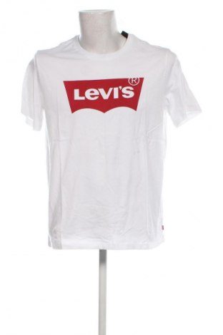 Мъжка тениска Levi's, Размер L, Цвят Бял, Цена 28,29 лв.