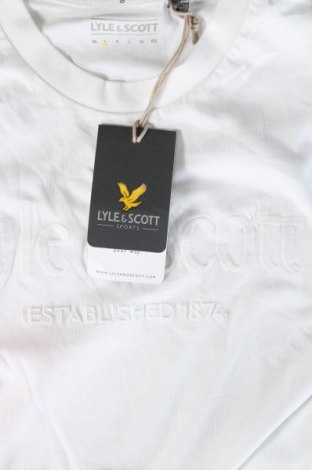 Мъжка тениска Lyle & Scott, Размер S, Цвят Бял, Цена 39,99 лв.