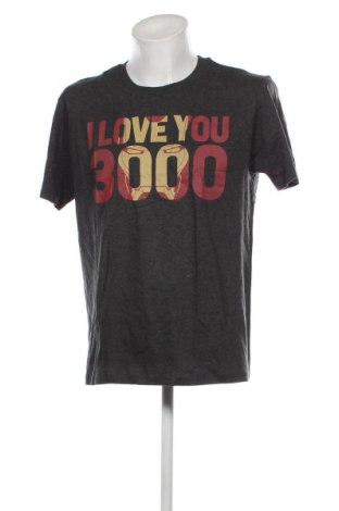 Ανδρικό t-shirt Marvel, Μέγεθος L, Χρώμα Γκρί, Τιμή 14,49 €