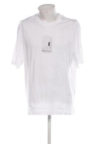 Ανδρικό t-shirt Originals By Jack & Jones, Μέγεθος XL, Χρώμα Λευκό, Τιμή 7,49 €