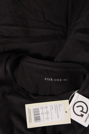 Ανδρικό t-shirt Pier One, Μέγεθος XXL, Χρώμα Μαύρο, Τιμή 10,99 €