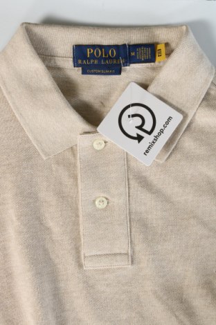 Męski T-shirt Polo By Ralph Lauren, Rozmiar M, Kolor Beżowy, Cena 389,29 zł