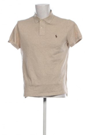 Męski T-shirt Polo By Ralph Lauren, Rozmiar M, Kolor Beżowy, Cena 389,29 zł
