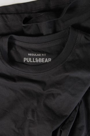 Herren T-Shirt Pull&Bear, Größe S, Farbe Grau, Preis € 10,99