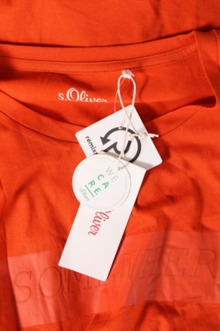 Ανδρικό t-shirt S.Oliver, Μέγεθος 3XL, Χρώμα Πορτοκαλί, Τιμή 15,99 €