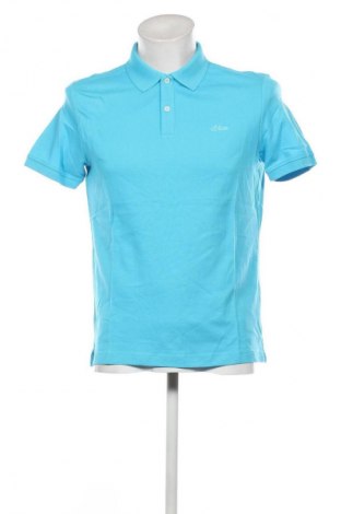 Pánske tričko  S.Oliver, Veľkosť M, Farba Modrá, Cena  13,25 €