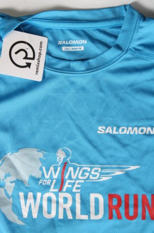 Męski T-shirt Salomon, Rozmiar S, Kolor Niebieski, Cena 41,99 zł