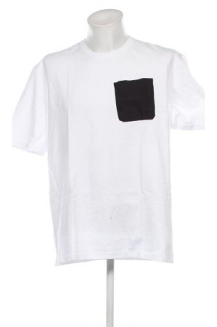 Ανδρικό t-shirt Sisley, Μέγεθος XXL, Χρώμα Λευκό, Τιμή 15,99 €