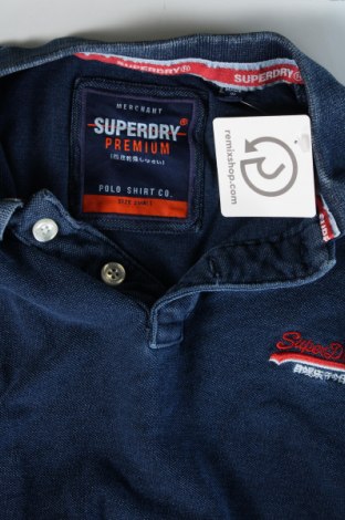 Herren T-Shirt Superdry, Größe S, Farbe Blau, Preis € 15,99