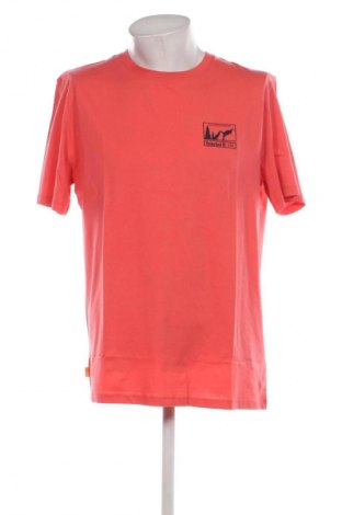 Мъжка тениска Timberland, Размер XL, Цвят Розов, Цена 68,99 лв.