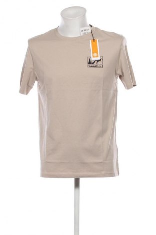 Мъжка тениска Timberland, Размер M, Цвят Бежов, Цена 36,29 лв.