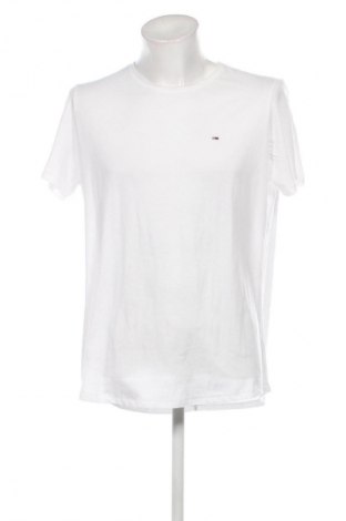 Pánske tričko  Tommy Jeans, Veľkosť XXL, Farba Biela, Cena  39,95 €