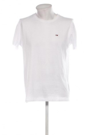 Ανδρικό t-shirt Tommy Jeans, Μέγεθος XL, Χρώμα Λευκό, Τιμή 21,99 €