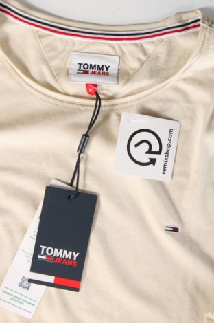 Tricou de bărbați Tommy Jeans, Mărime XL, Culoare Bej, Preț 253,29 Lei