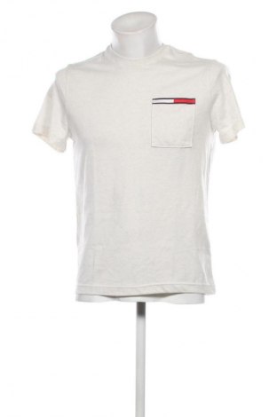 Ανδρικό t-shirt Tommy Jeans, Μέγεθος S, Χρώμα Εκρού, Τιμή 27,99 €