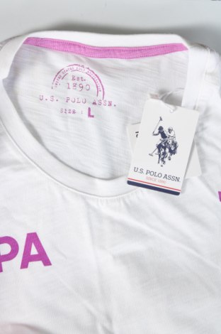 Ανδρικό t-shirt U.S. Polo Assn., Μέγεθος L, Χρώμα Βιολετί, Τιμή 18,99 €