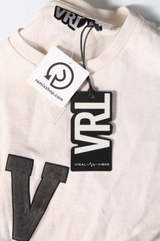 Herren T-Shirt Viral Vibes, Größe XL, Farbe Ecru, Preis € 15,99