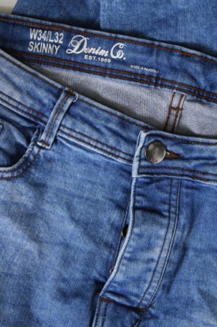 Ανδρικό τζίν Denim Co., Μέγεθος L, Χρώμα Μπλέ, Τιμή 6,99 €