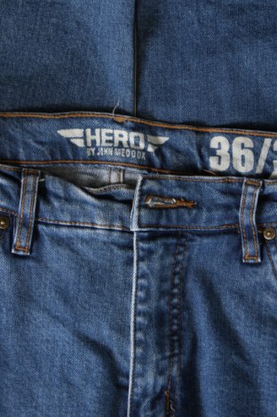 Herren Jeans HERO by John Medoox, Größe L, Farbe Blau, Preis 28,79 €