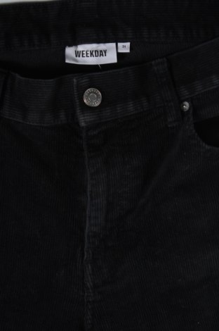 Herren Cordhose Weekday, Größe M, Farbe Schwarz, Preis 4,49 €