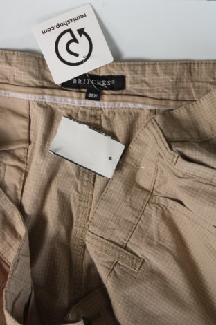 Pantaloni scurți de bărbați Britches, Mărime XXL, Culoare Bej, Preț 25,51 Lei