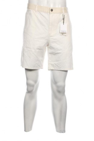 Мъжки къс панталон Desigual, Размер XL, Цвят Бял, Цена 93,29 лв.