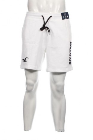 Ανδρικό κοντό παντελόνι Hollister, Μέγεθος M, Χρώμα Λευκό, Τιμή 31,99 €