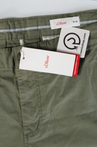 Pantaloni scurți de bărbați S.Oliver, Mărime XL, Culoare Verde, Preț 63,99 Lei