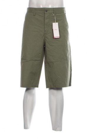 Pantaloni scurți de bărbați S.Oliver, Mărime XXL, Culoare Verde, Preț 50,99 Lei