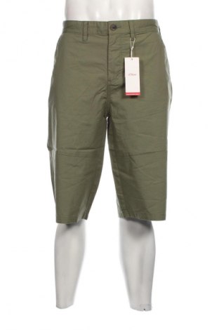 Pantaloni scurți de bărbați S.Oliver, Mărime XL, Culoare Verde, Preț 203,99 Lei